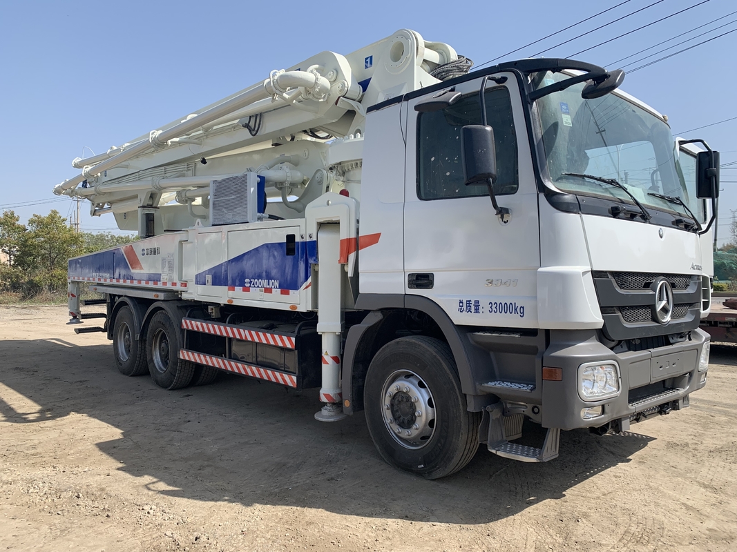 Used 294KW Concrete Beton Pump, 3 Axles Cement Boom Pumping Machine