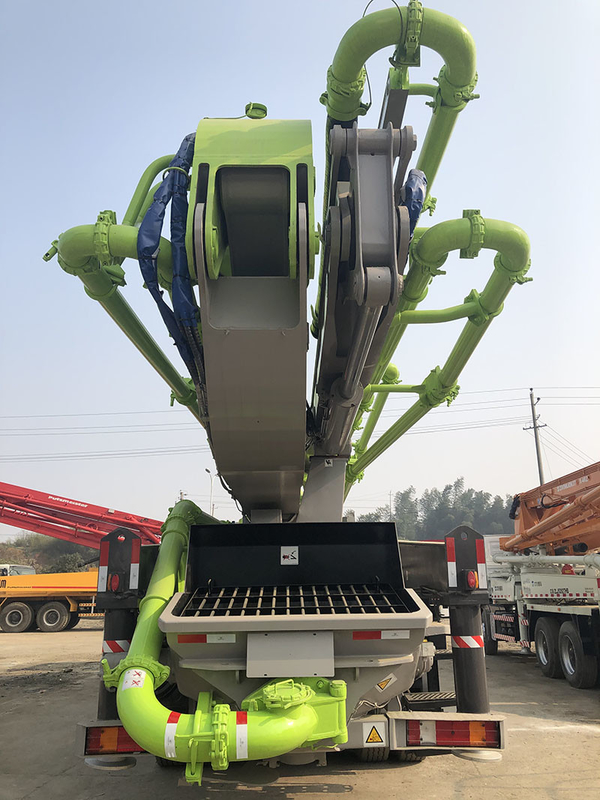 Electric Remote Control 180m3/H Truck Mounted Concrete Pumps Hydraulic System