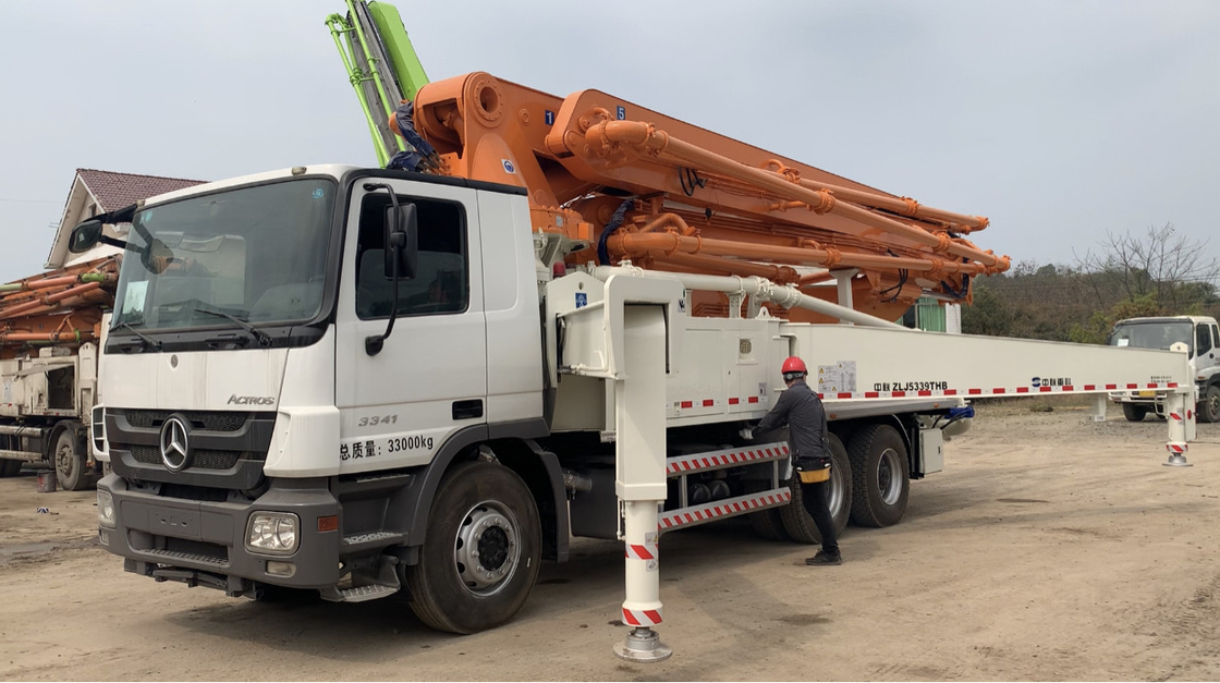 180M3/H 47m Actros 3341 Cement Boom Pump With ISO90001 Certification