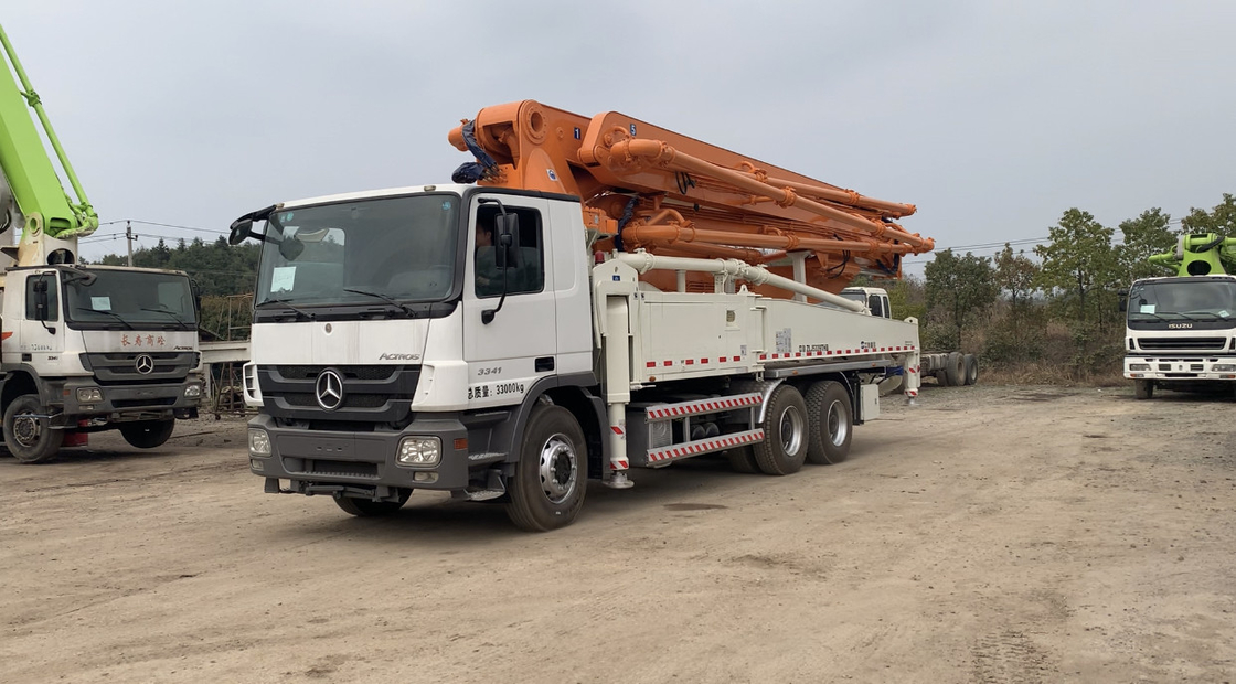 180M3/H 47m Actros 3341 Cement Boom Pump With ISO90001 Certification