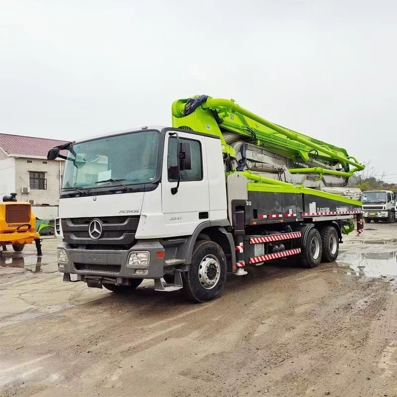Actros 3341 Concrete Pump Boom Truck 287kw 5 Arm 360Bar Hydraulic Pressure