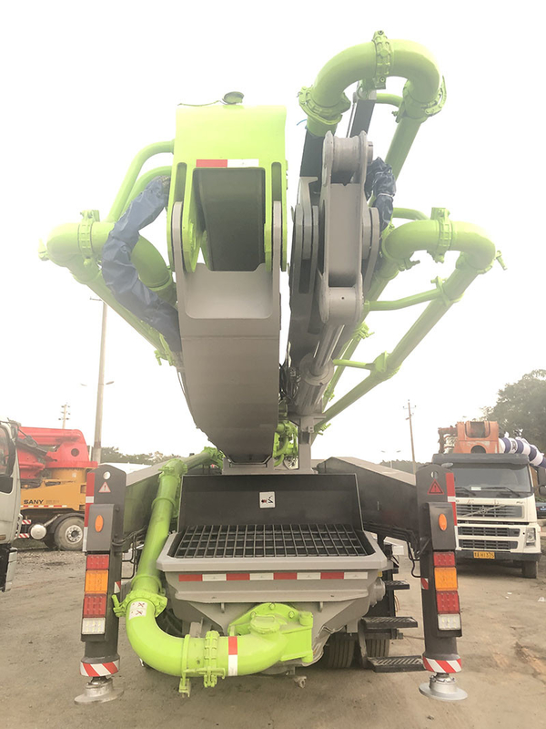 309KW 180M3/H Used Concrete Line Pump Truck 56M Zoomlion ZLJ5430THBK