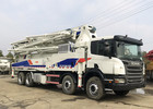 Mining PLC Used Concrete Pump Truck Zoomlion Scania 300kw