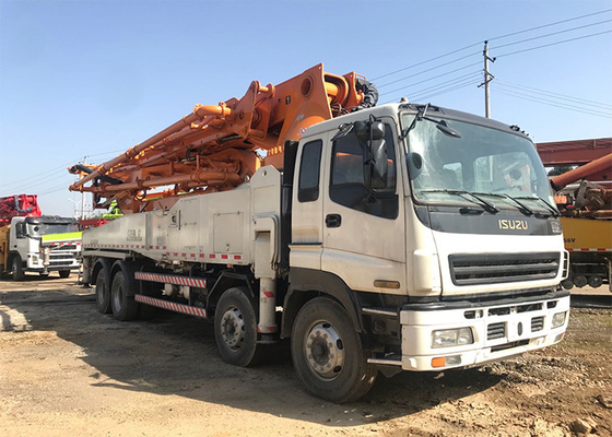48m 160m3/H Cement Pump Truck Wide Work Range For Concret Transmission