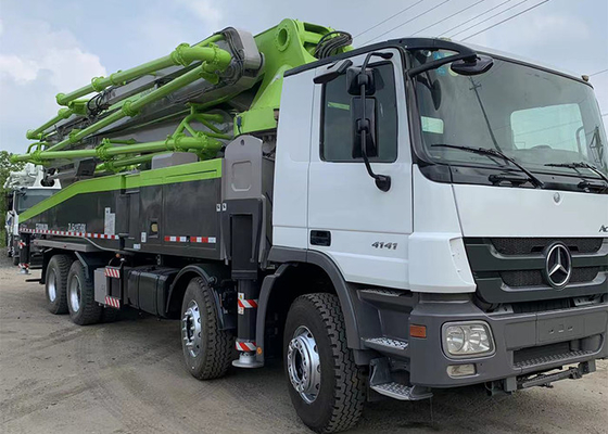 Remanufactured Used Concrete Pump Truck 52m 180M3/H For Zoomlion Beton Actros